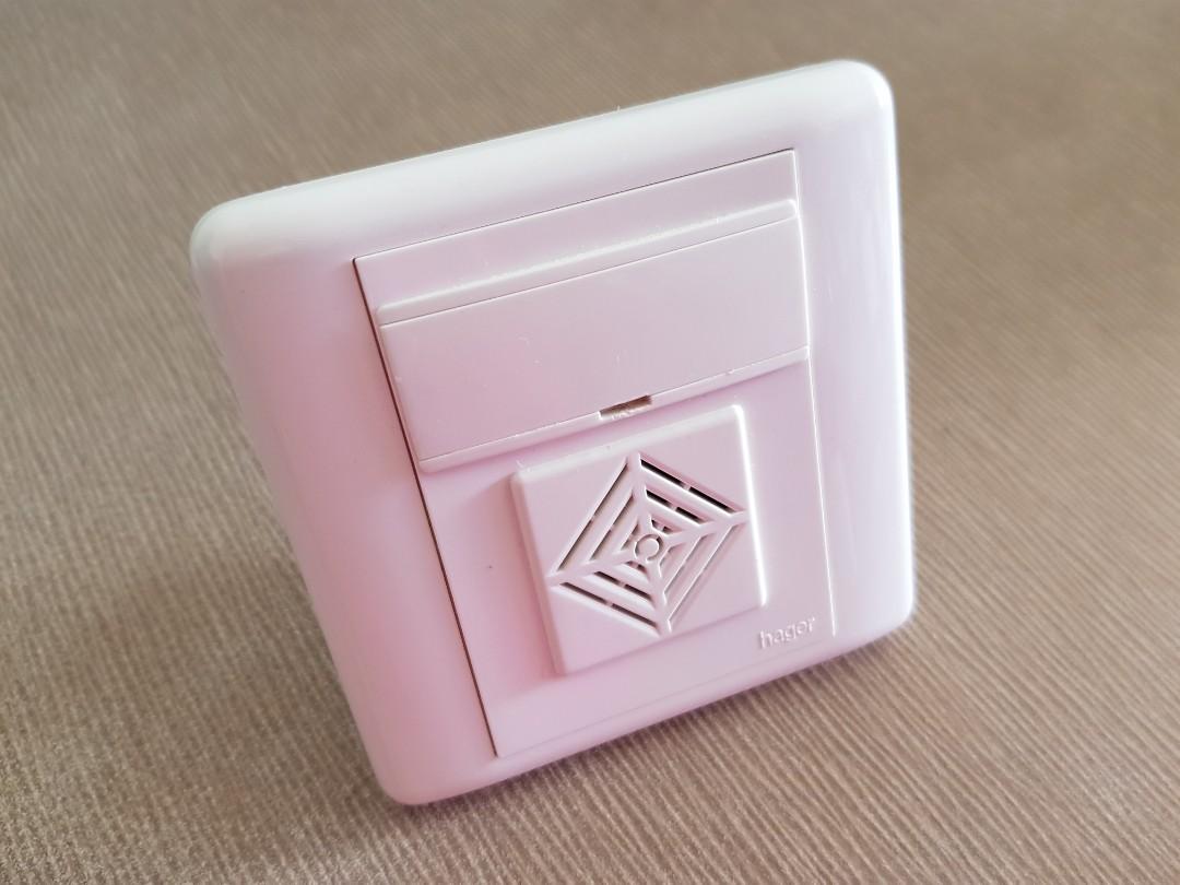 Hager Door Bell Switch, Furniture & Home Living, Security & Locks, Peephole Viewers & Doorbells