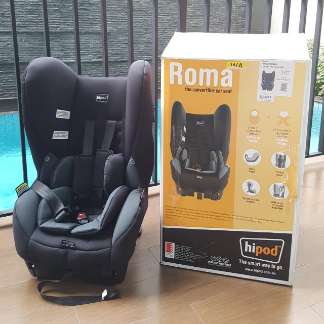 Hipod roma convertible car seat sale