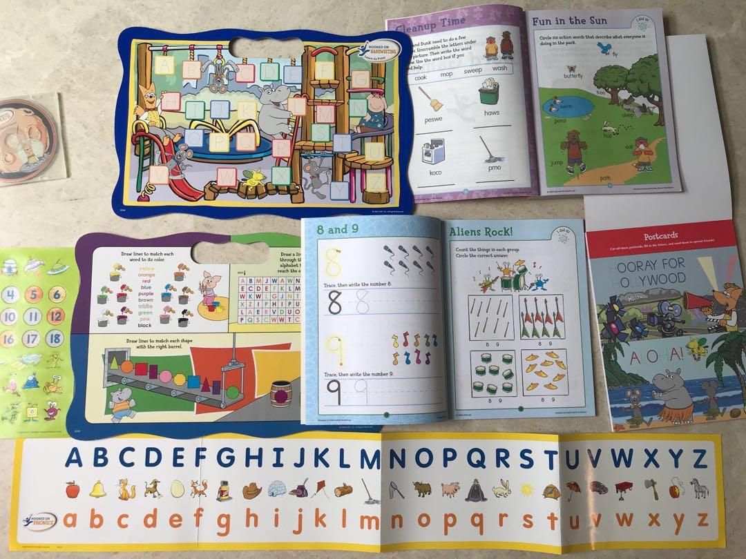 Hooked on Phonics - Hooked on kindergarten, Hobbies &amp; Toys, Books ...