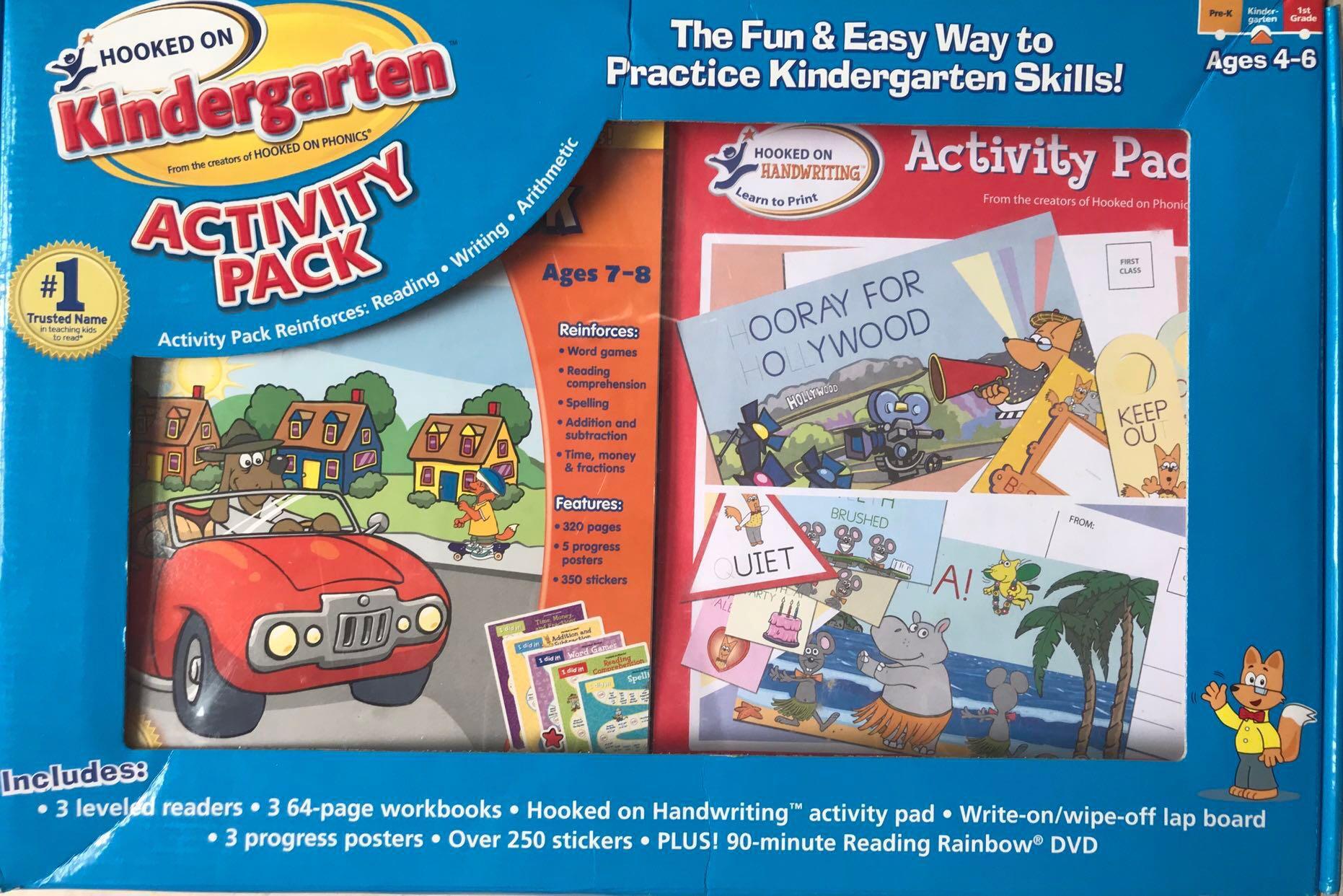 Hooked on Phonics - Hooked on kindergarten, Hobbies &amp; Toys, Books ...
