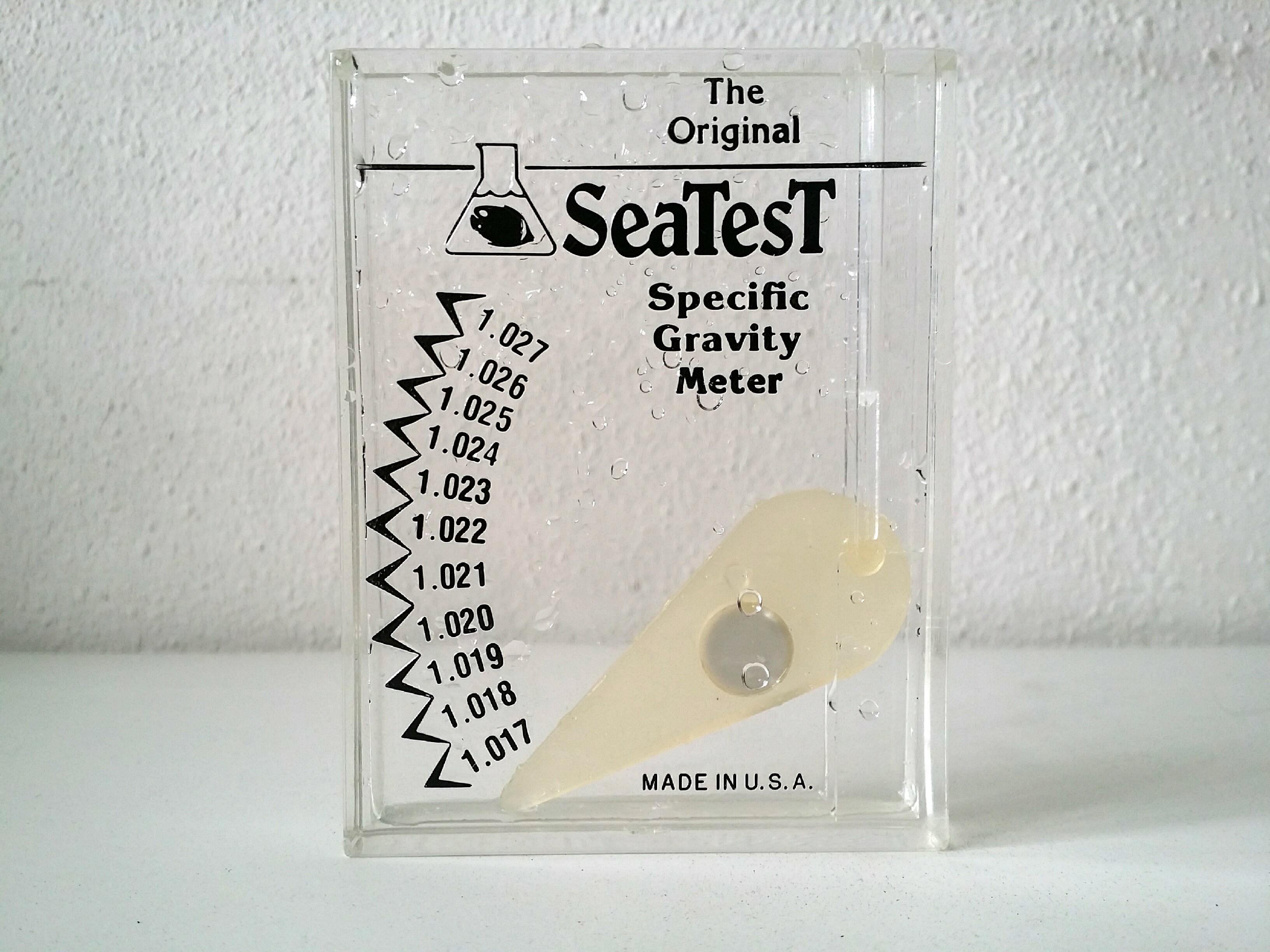 Hydrometer Specific Gravity Meter for measuring salinity of saltwater