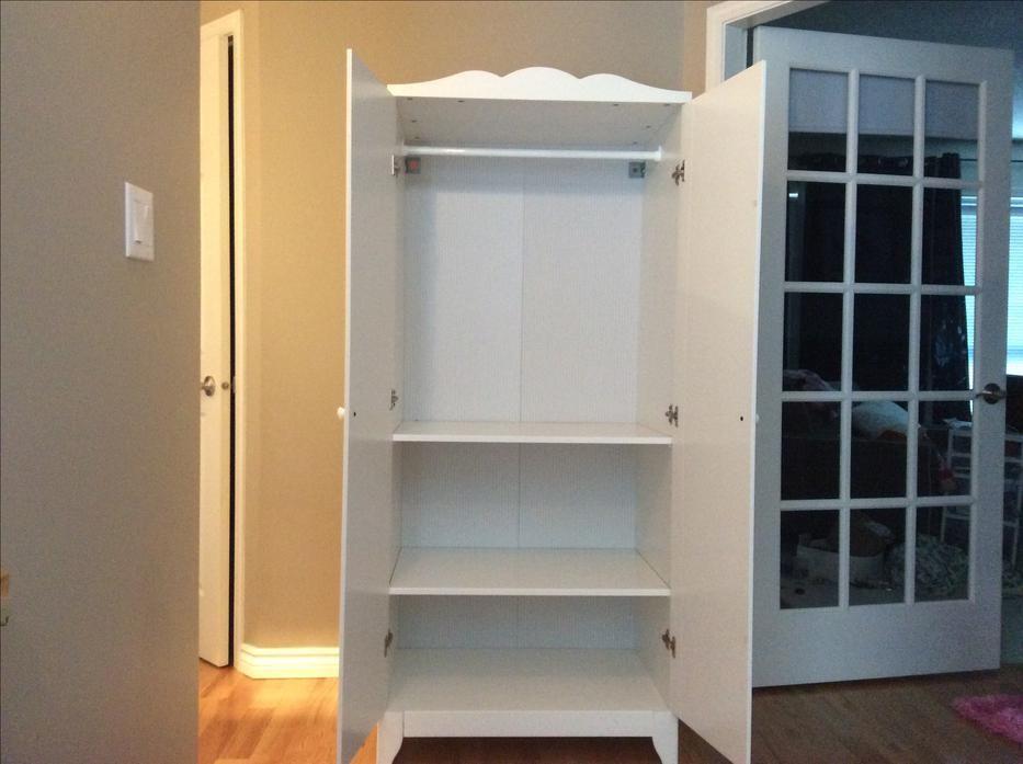 Ikea Hensvik Wardrobe White Furniture Shelves Drawers On Carousell