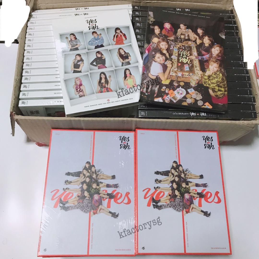 Instock Twice Yes Or Yes Album Version A B C Entertainment K Wave On Carousell Update required to play the media you will need to either update your browser to a recent version or update your flash plugin. carousell