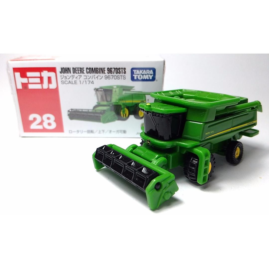 john deere combine harvester toy