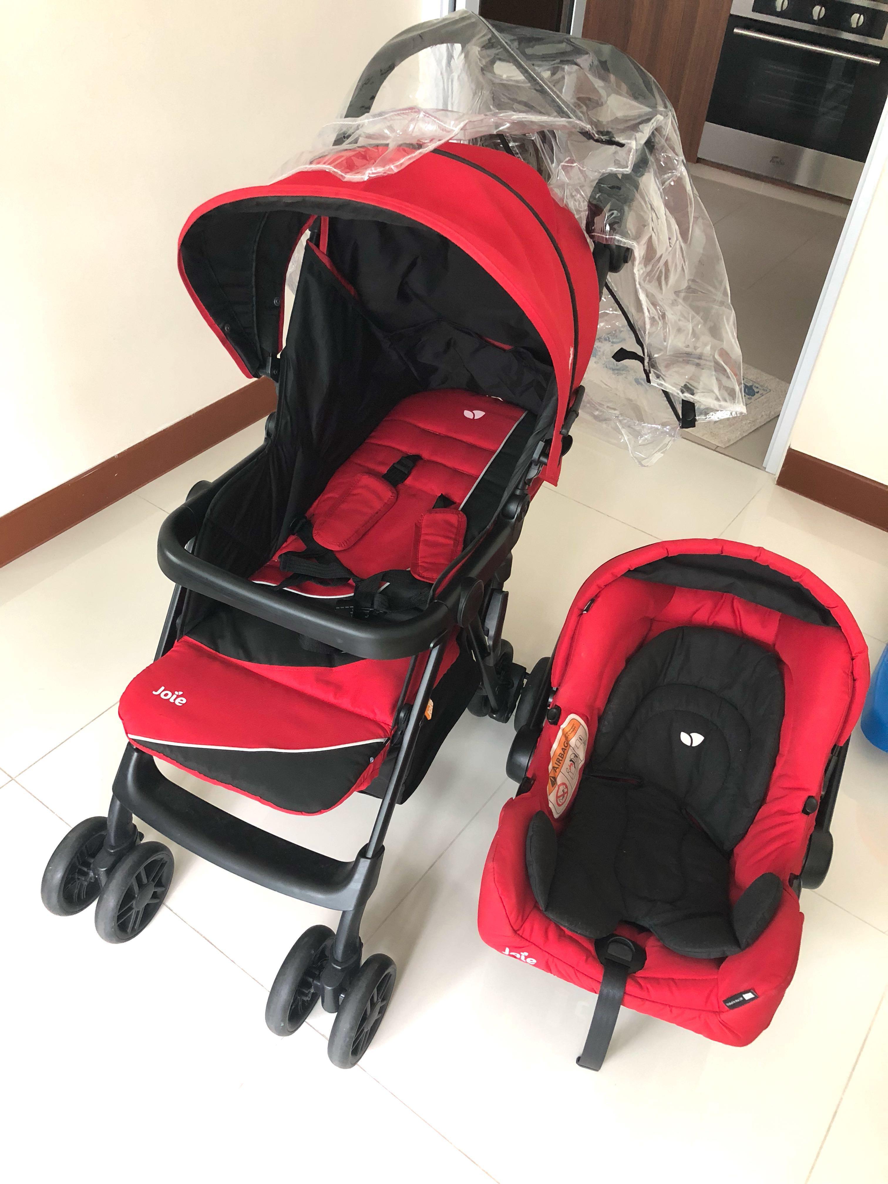 joie aire step lx travel system