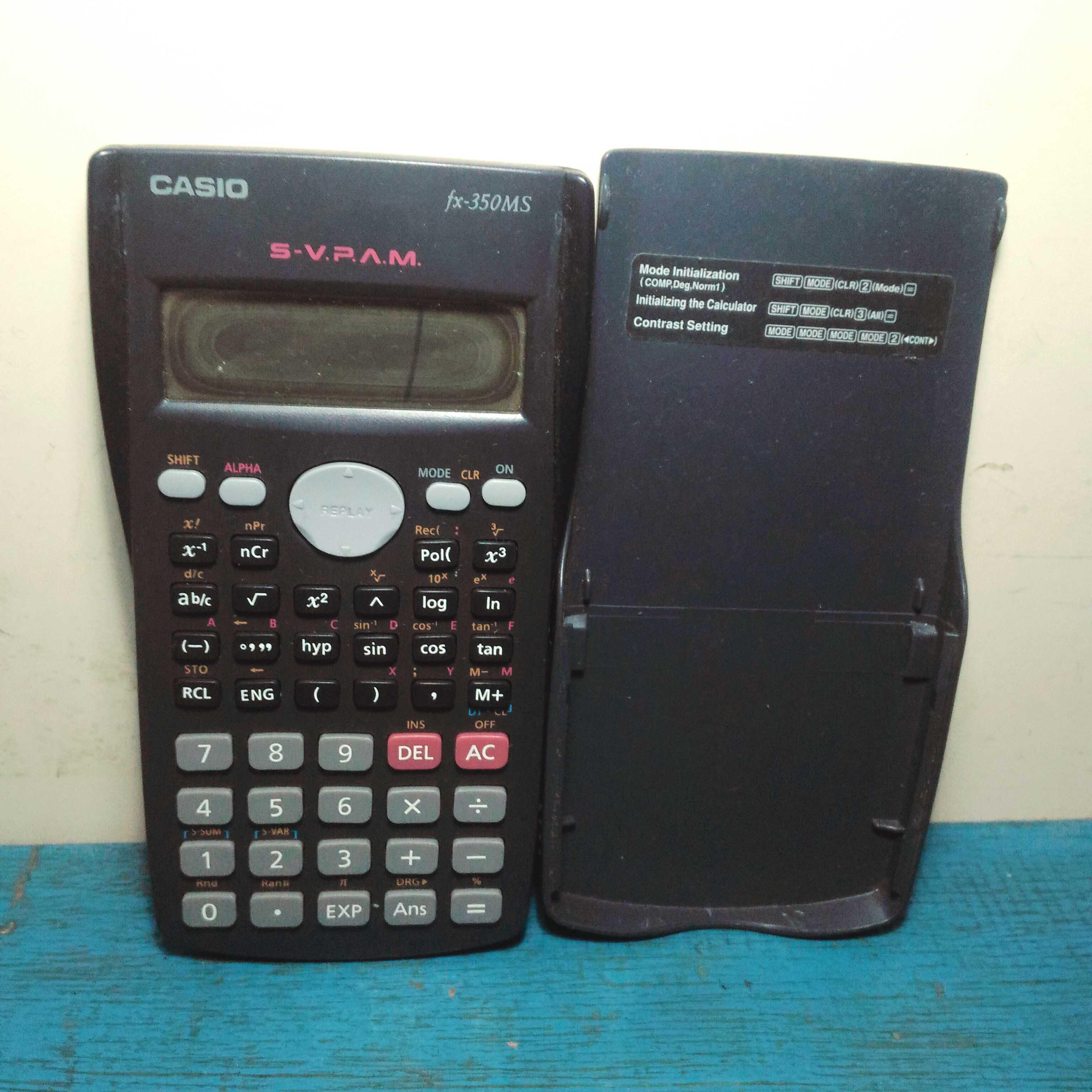Kalkulator Scientific Sains Casio Fx 350ms Original Fx 350 Ms Sma Smp Elektronik Lainnya Di Carousell