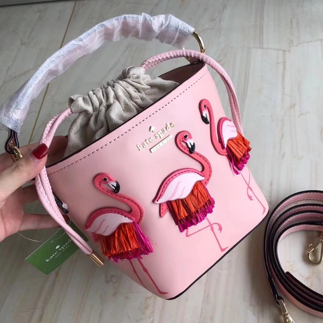 Kate spade flamingo diaper bag hot sale