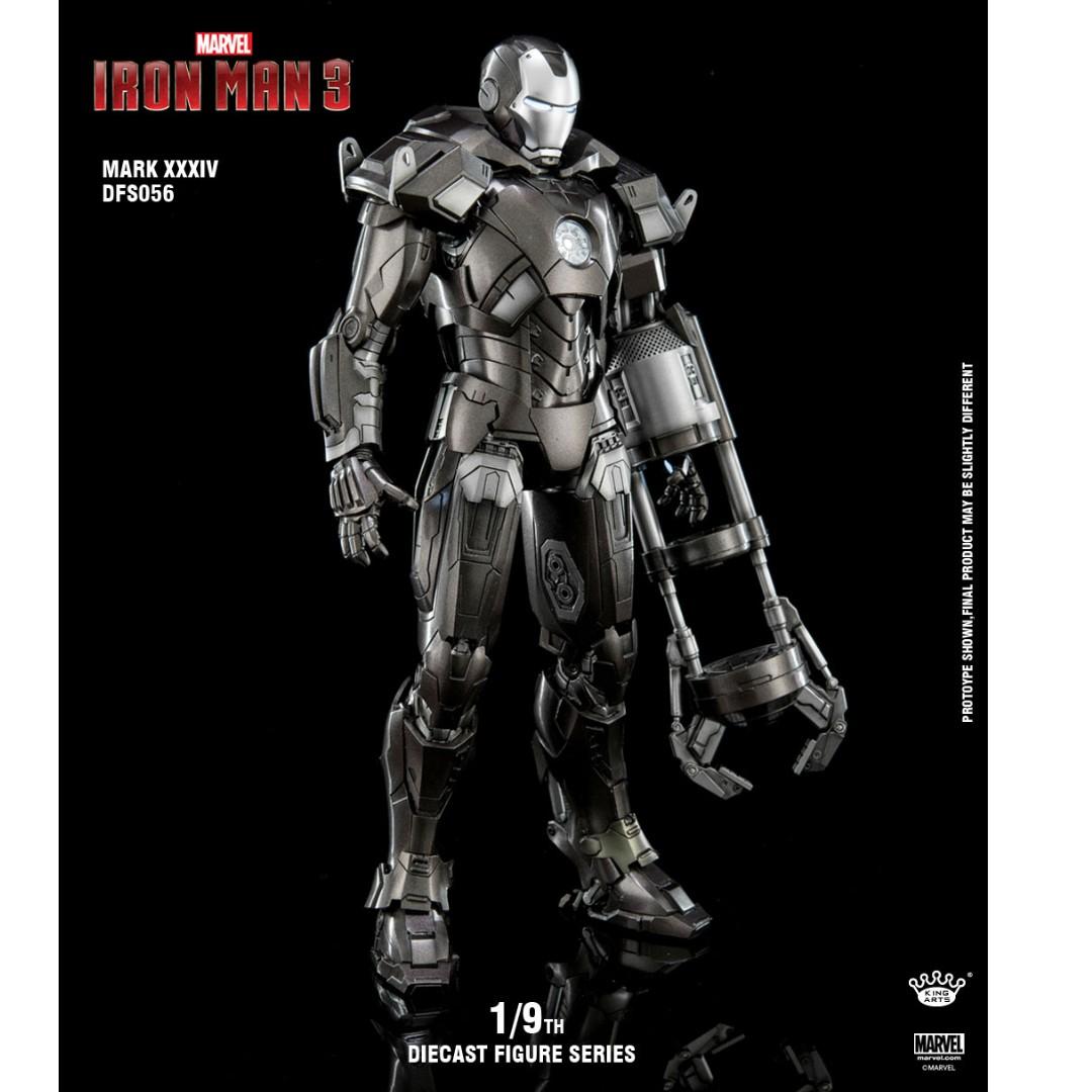 King Arts 1/9 DFS056 Iron Man MK34 