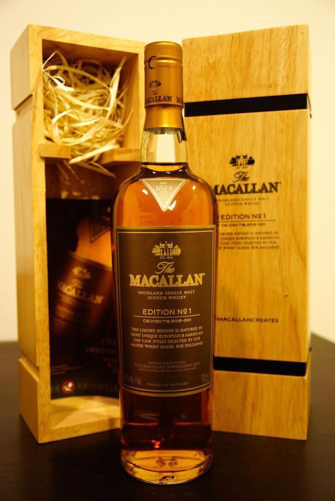 Macallan Edition Series Edition No 1 In Wooden Box Limited Edition To 1500 Bottles Vintage Collectibles Vintage Collectibles On Carousell