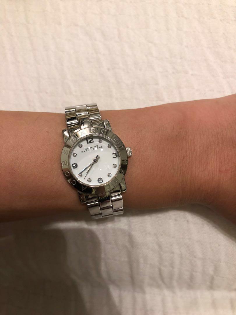 Marc jacobs discount watch silver