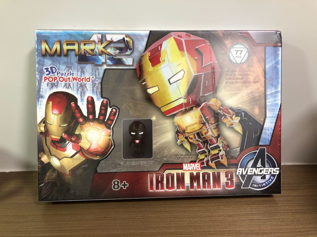 iron man 3d puzzle