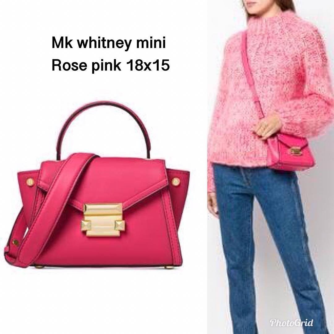 michael kors whitney rose pink