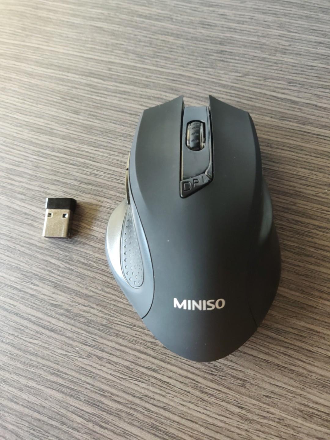 MINISO WIRELESS MOUSE Elektronik Bagian Komputer Aksesoris Di Carousell