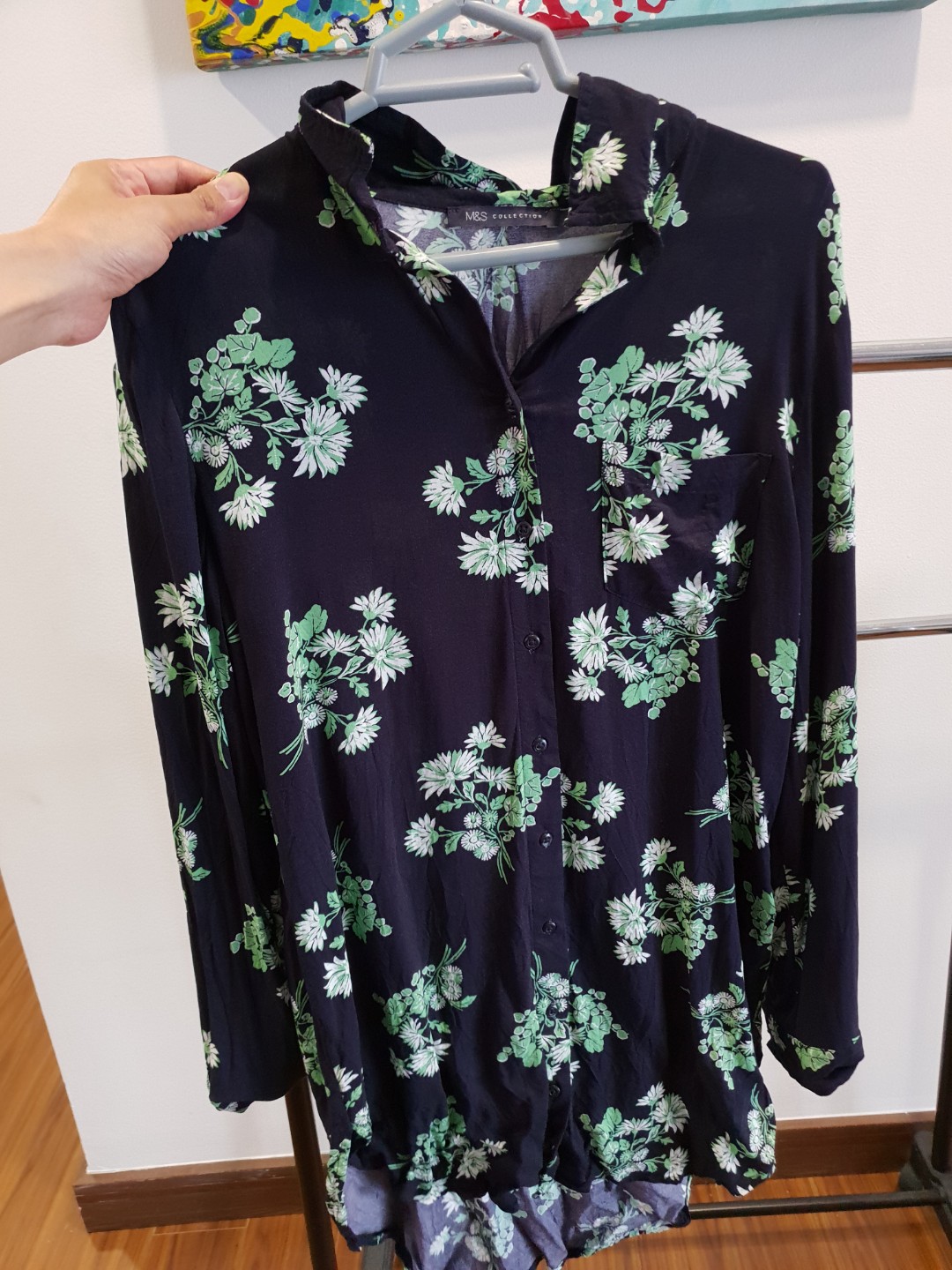 M&S top, Women's Fashion, Tops, Blouses on Carousell
