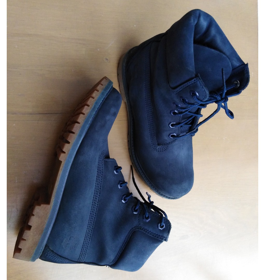 navy blue suede timberland boots