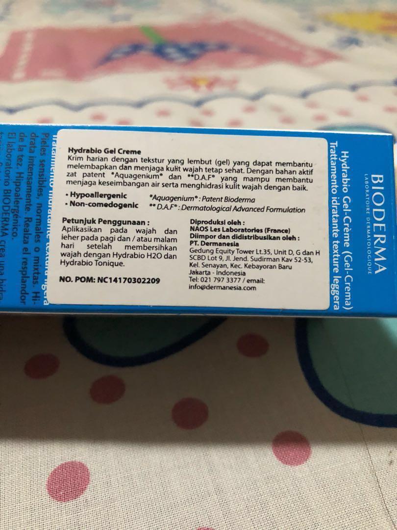 [New 1 Set] Bioderma Hydrabio Serum & Gel-Creme