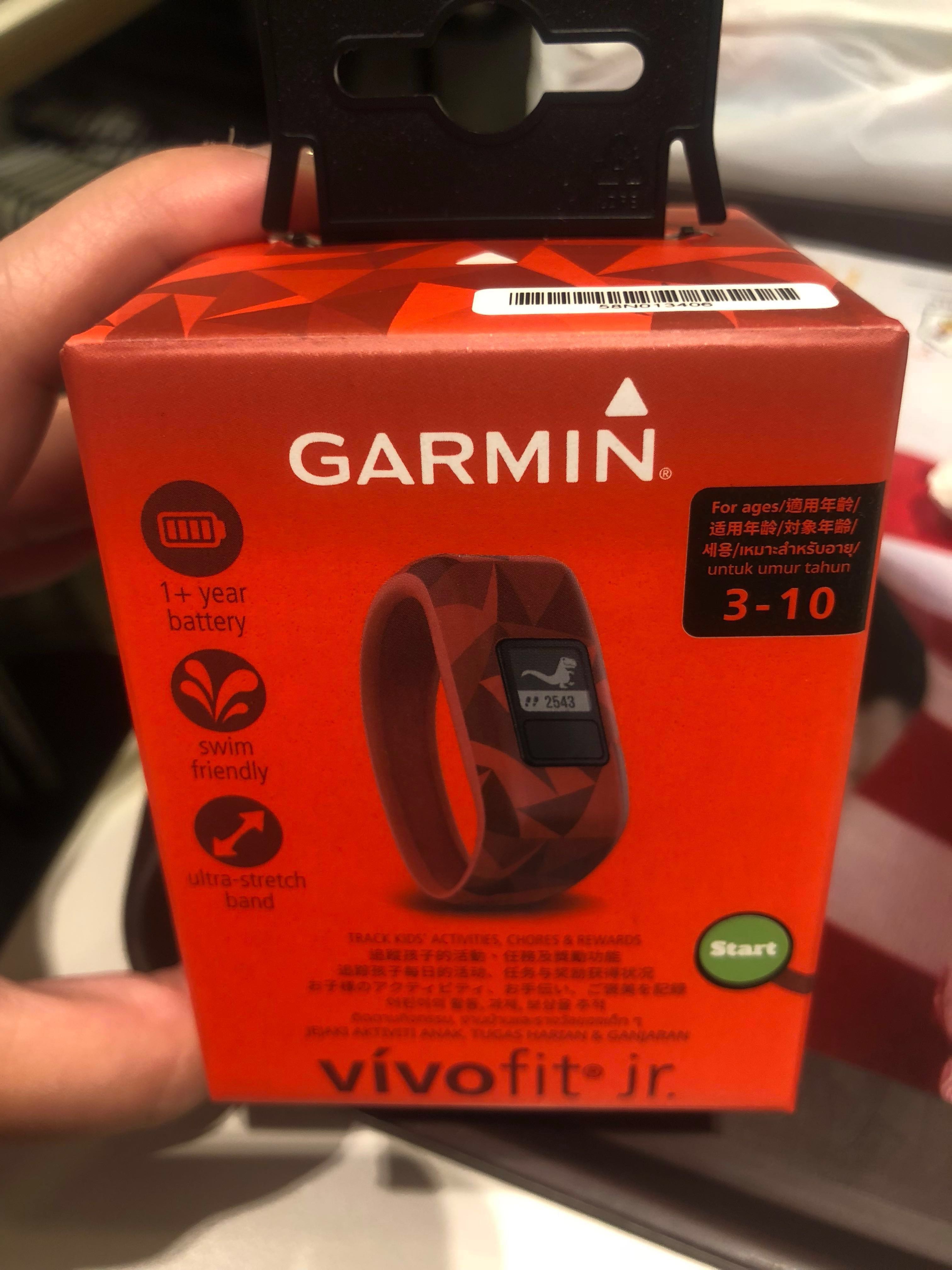 garmin vivofit jr broken lava