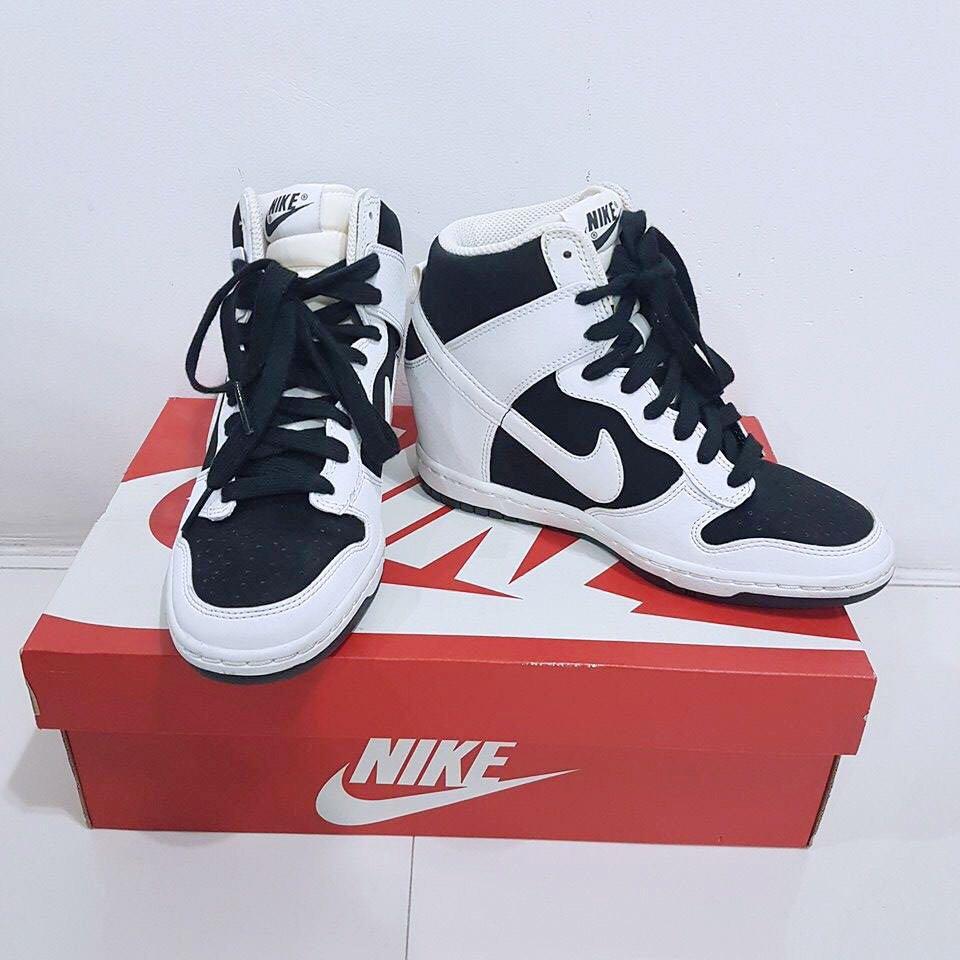 nike dunk sky hi essential womens fashion wedge shoes