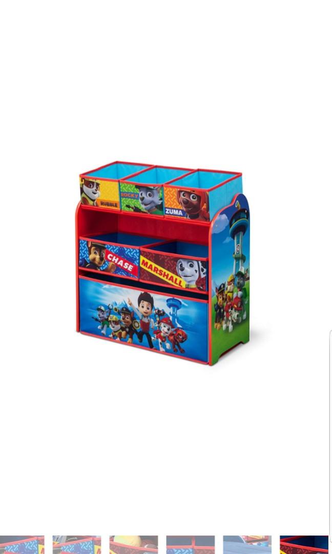 spider man multi bin toy organizer