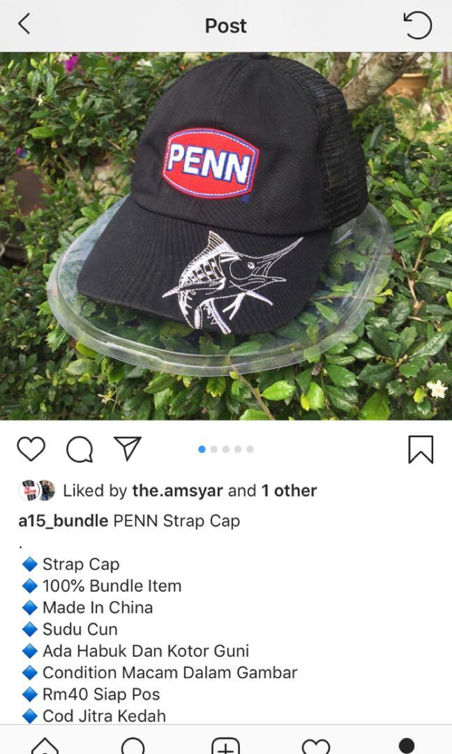 Penn Fishing cap, Men's Fashion, Watches & Accessories, Cap & Hats