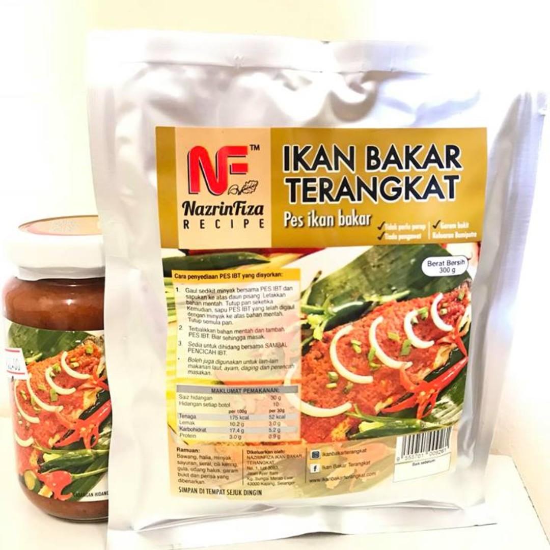 Pes Ikan Bakar Terangkat Food Drinks Chilled Frozen Food On Carousell