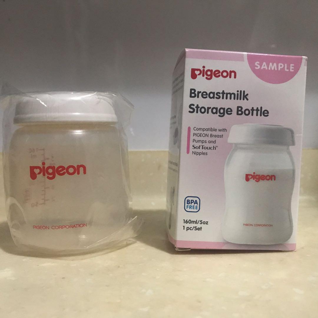 Pigeon Breastmilk Storage Bottle Babies Kids Nursing Feeding
