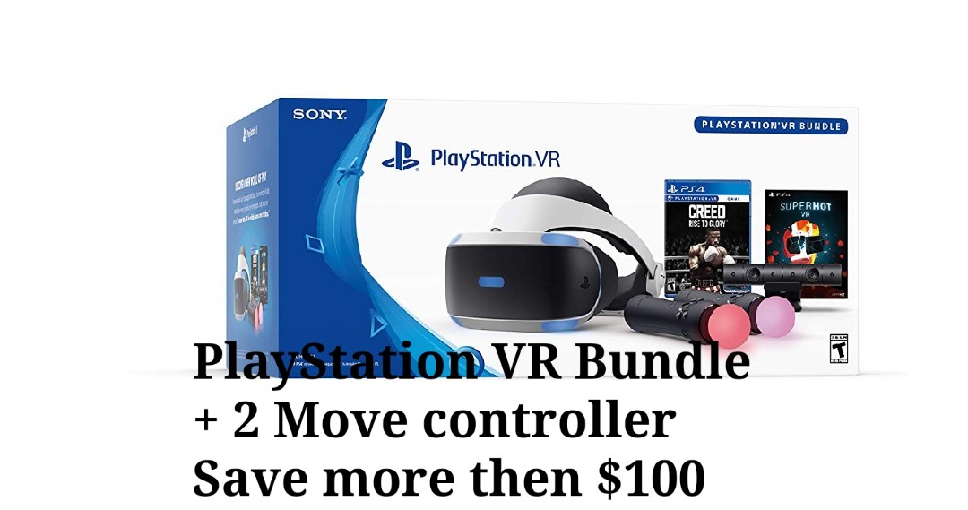 ps4 vr headset and controller