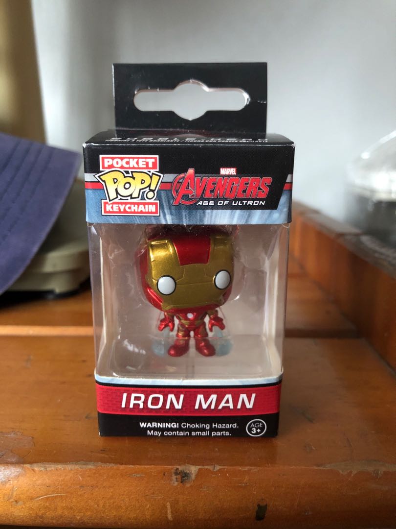 pocket pop keychain iron man