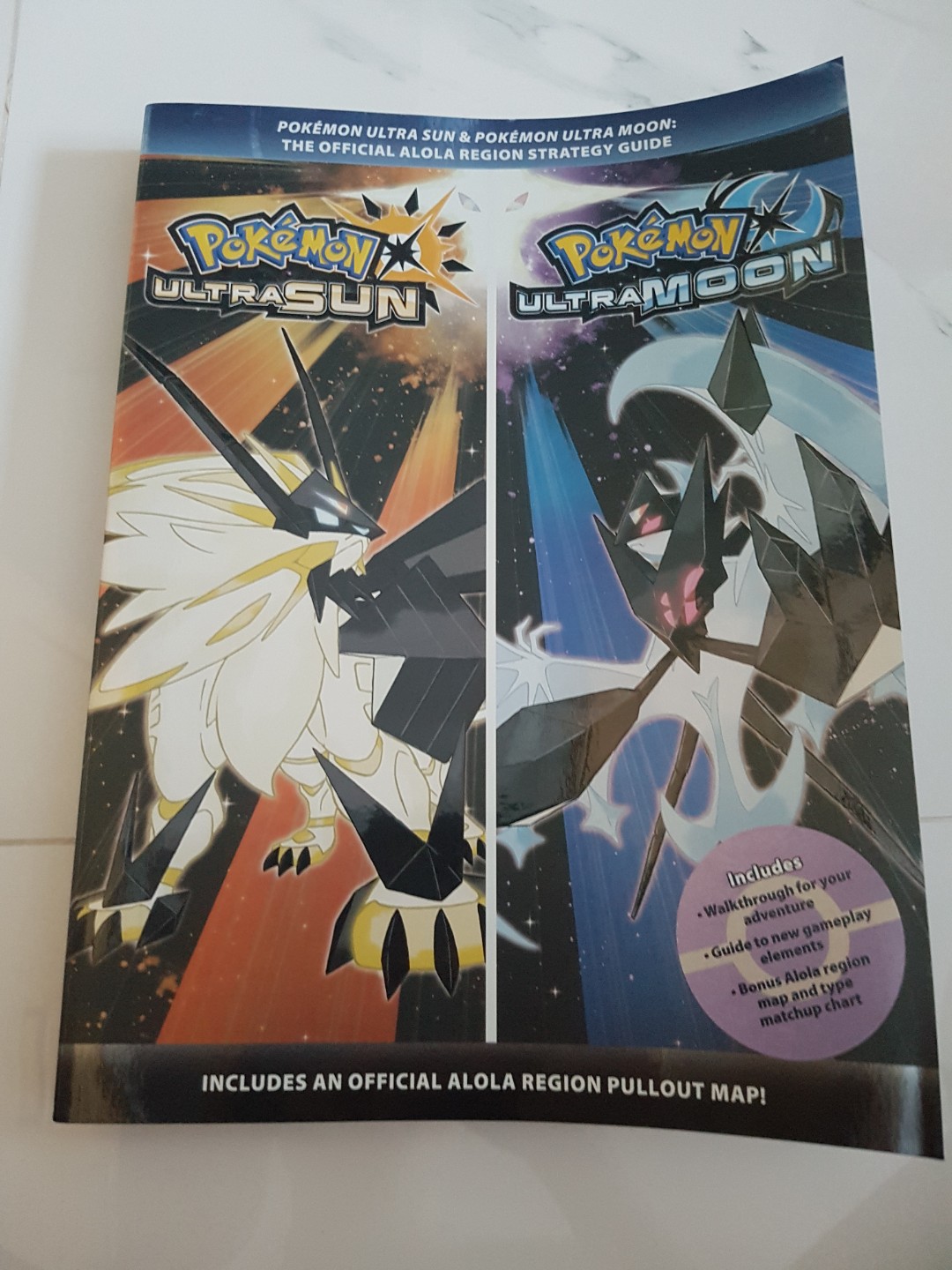 Pokemon Ultra Sun and Ultra Moon guide book, Video Gaming, Video Game ...