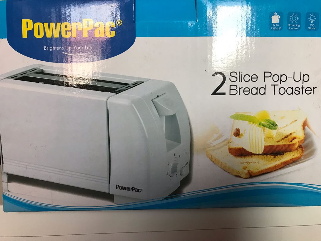 PowerPac Bread Toaster, TV & Home Appliances, Kitchen Appliances, Ovens ...