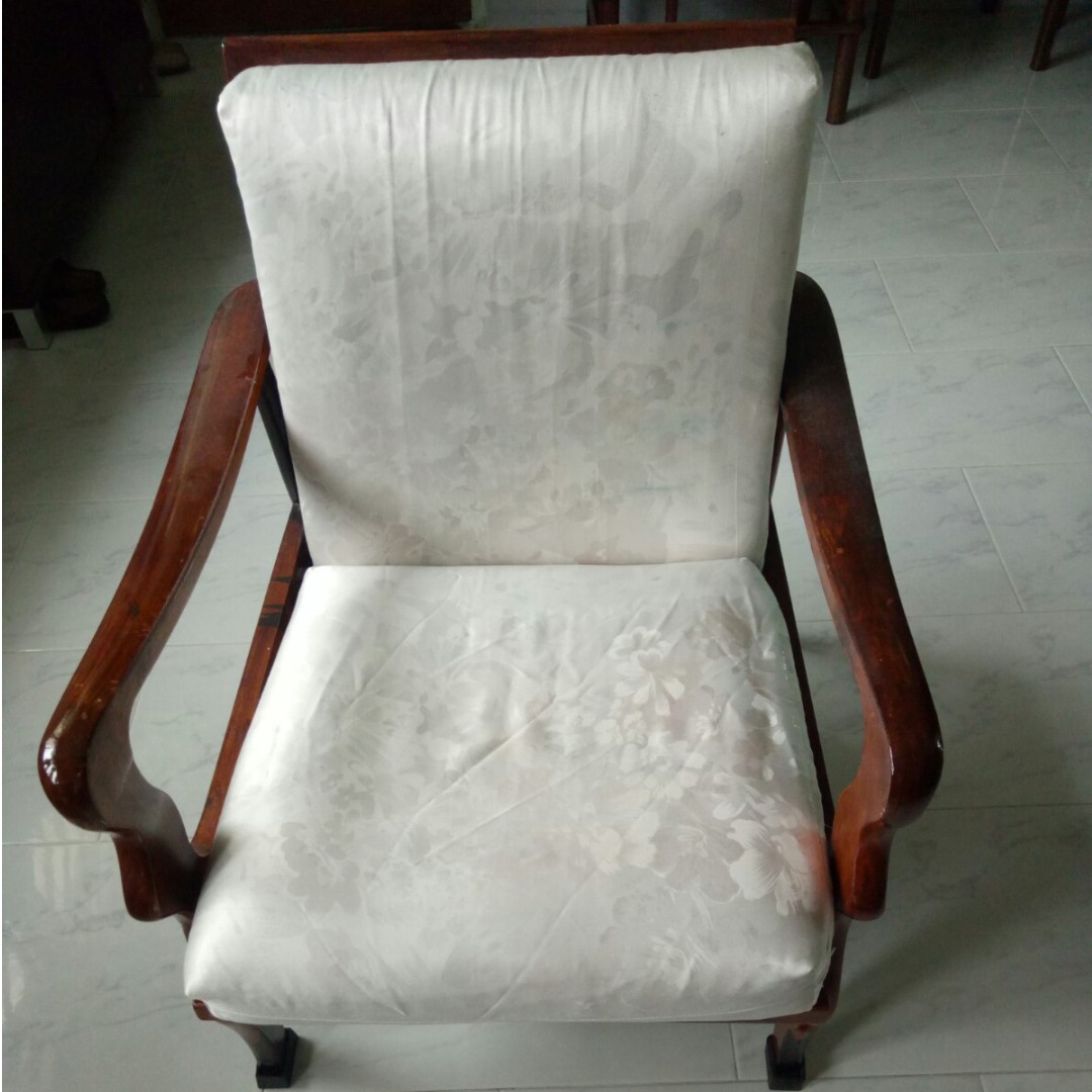 Retro Wooden Sofa Chair