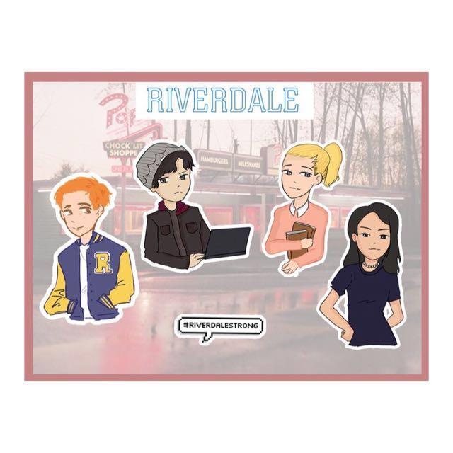 Riverdale Stickers Matte Design Craft Art Prints On Carousell