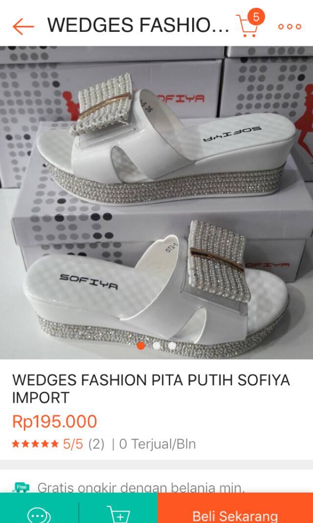 Sandal sofiya 2025 wedges