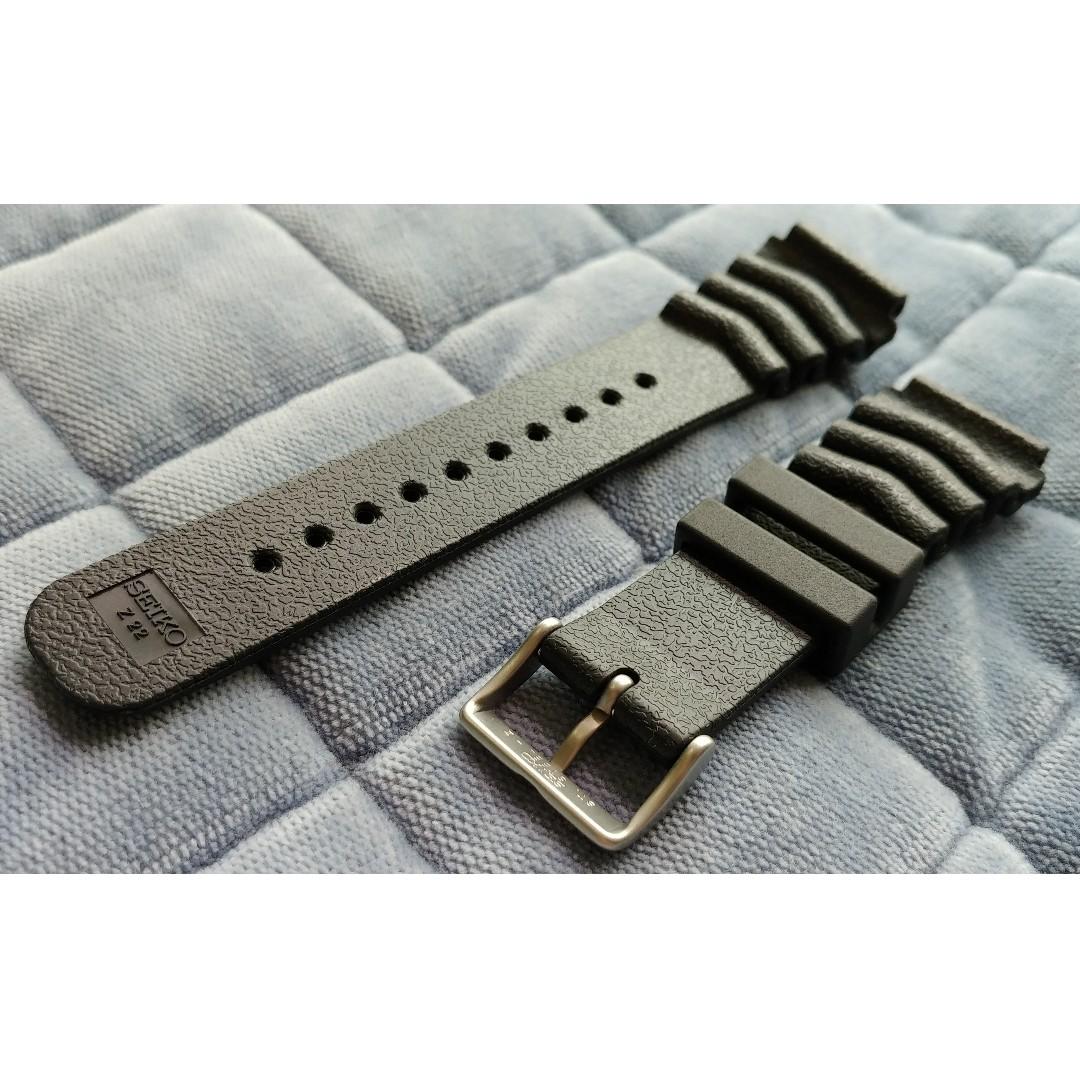 Genuine seiko shop z22 rubber strap