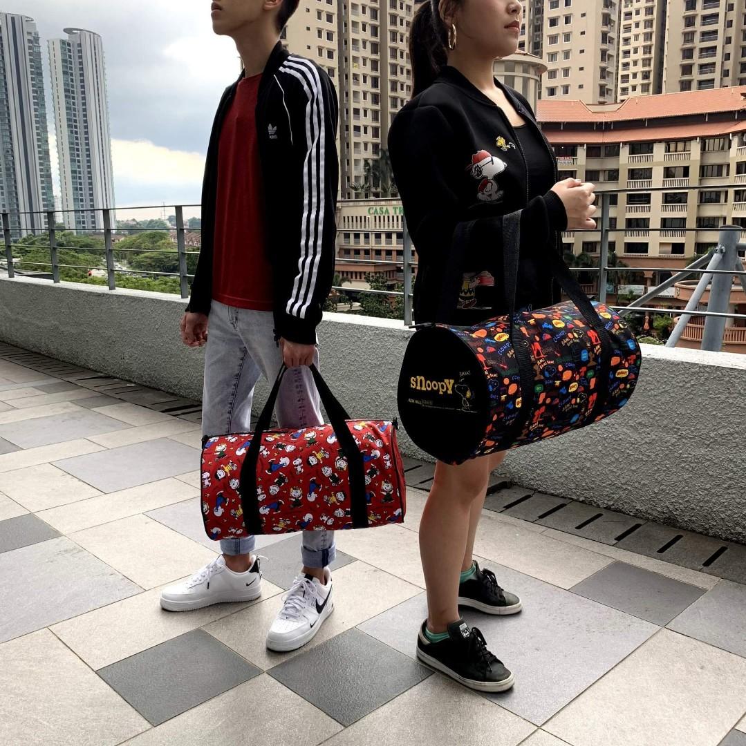 Snoopy Duffle Bag Red Hobbies Toys Travel Travel