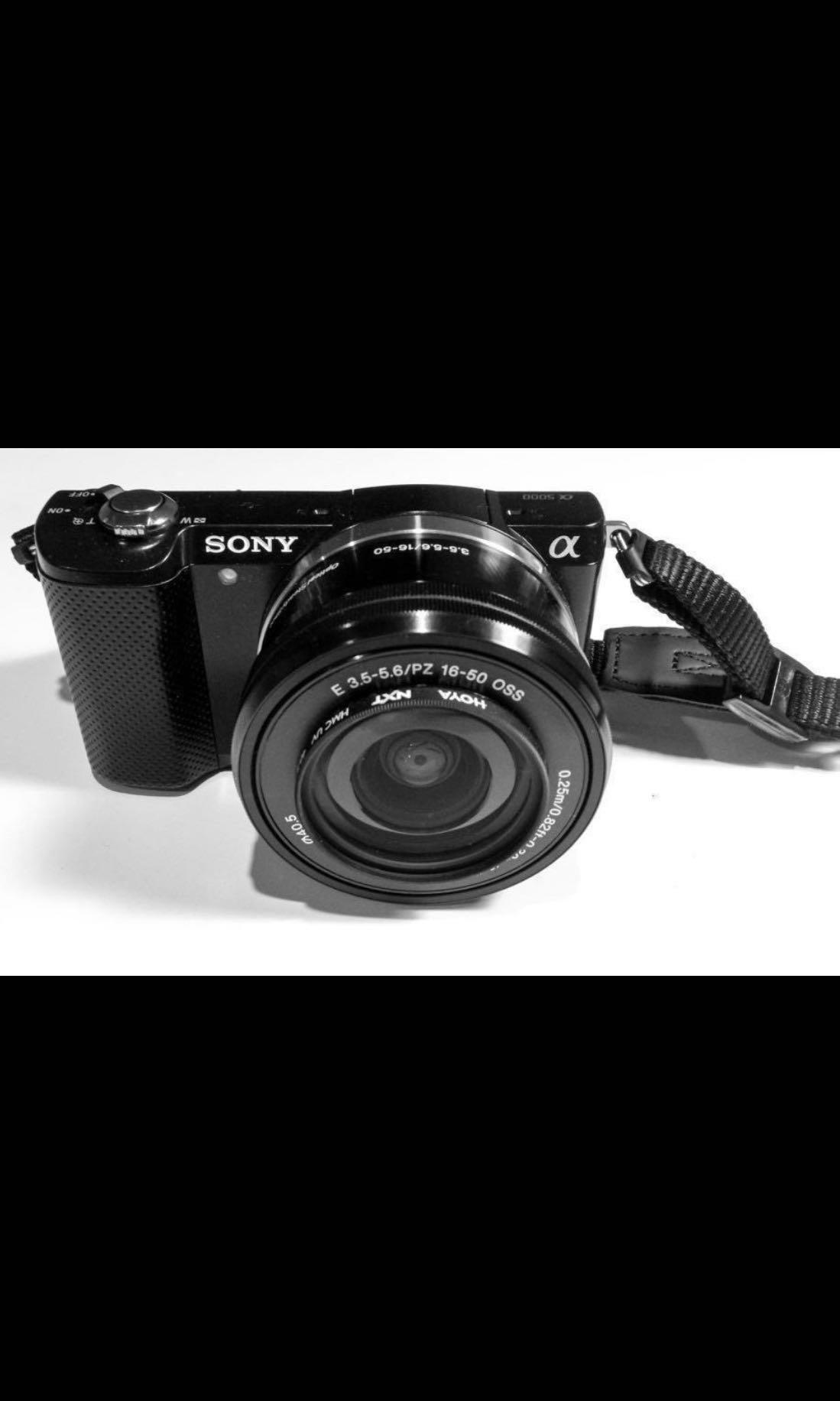 Sony A5000 flip screen camera, Photography, Cameras, Mirrorless on