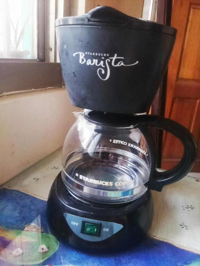 Starbucks mini barista coffee maker, TV 