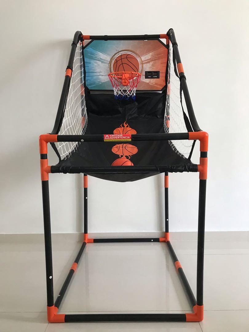 Stats Electronic Arcade Basketball Set Toys Games Others On Carousell