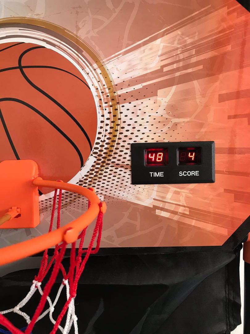 Stats Electronic Arcade Basketball Set Toys Games Others On Carousell