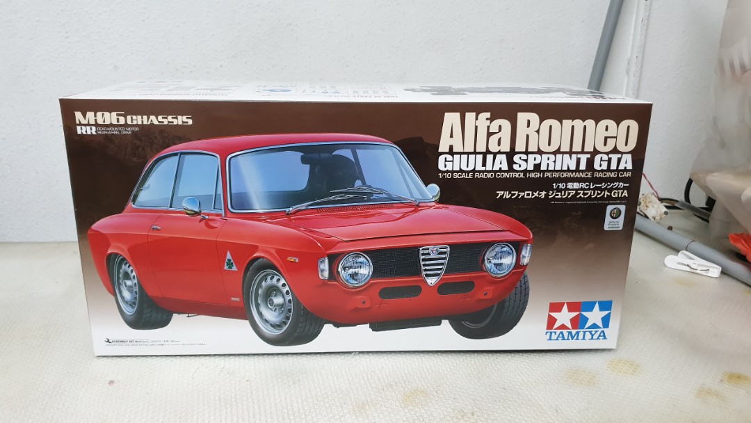 Tamiya M06 Alfa Romeo RC Car, Hobbies & Toys, Toys & Games on Carousell