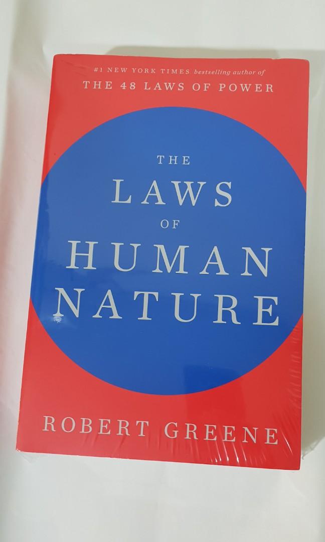 The Laws Of Human Nature Books Stationery Non Fiction On Carousell