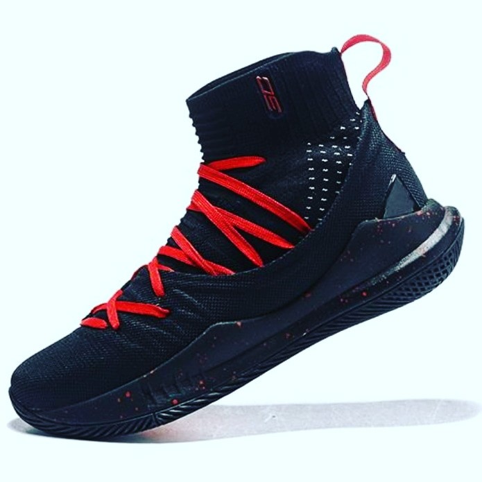 red under armour shoes high tops