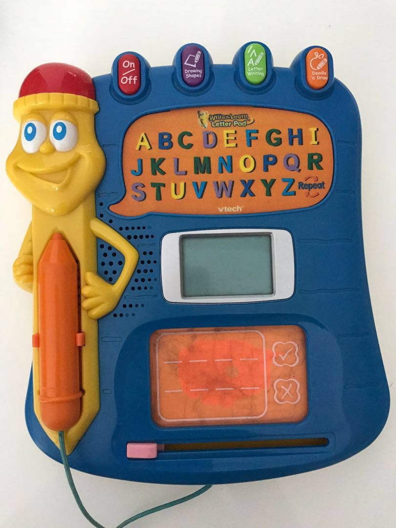 Vtech write and learn letter sale pad