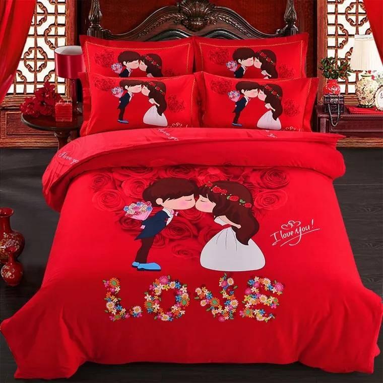 marriage bed sheet