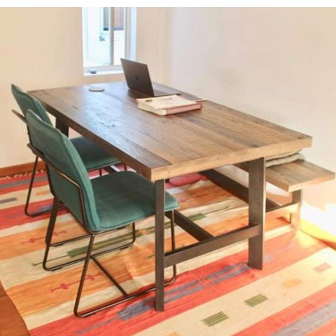 Wooden Table Bench And Chairs Furniture Tables Chairs On