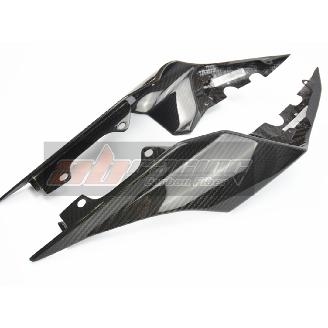 Yamaha R1 R1M carbon fiber cover coverset fairings rear tail sides left ...