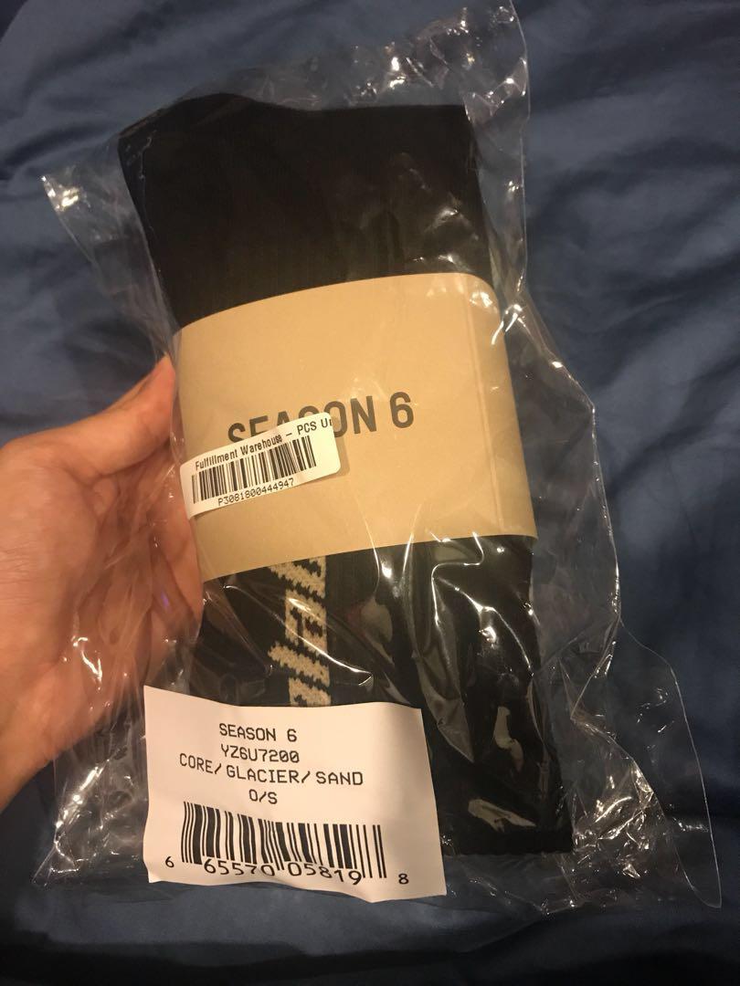 yeezy socks season 6