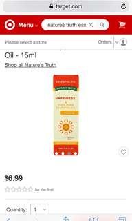 Essential oil happiness US 香薰油快樂美妙和諧開心美國貨