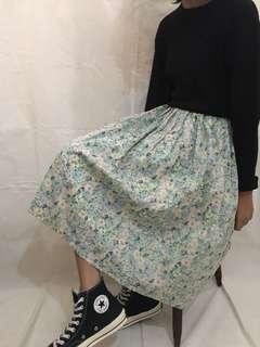 Vintage Floral Skirt