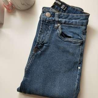 High Waisted Ripped Jeans